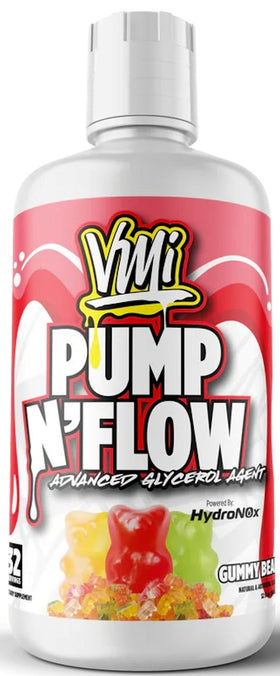 VMI Sports Pump N Flow Gummy Bear 40 Serving|Muscle Pumps|Mass For Life|