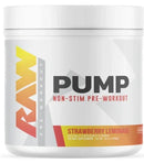 RAW Nutrition Pump Non Stim Pre-Workout | 40 servings Watermelon (Copy)|Pre-Workout|Mass For Life|