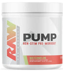 RAW Nutrition Pump Non Stim Pre-Workout | 40 servings Watermelon (Copy)|Pre-Workout|Mass For Life|