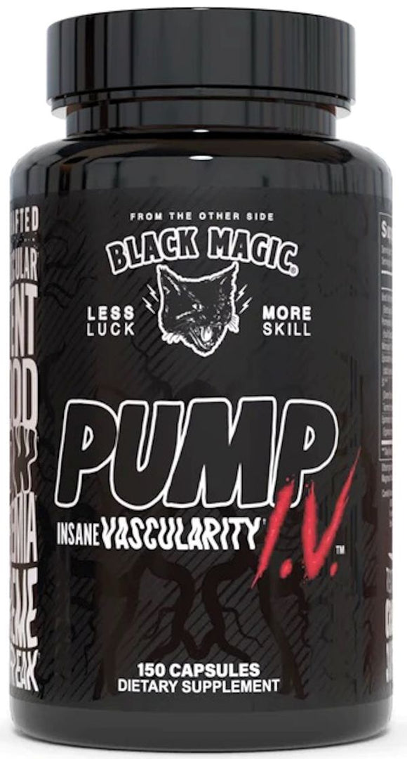 Black Magic Supply Pump IV Non-Stimulant Pre Workout|Muscle Pumps|Mass For Life|