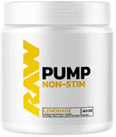 RAW Nutrition Pump Non Stim Pre-Workout 40 servings|Pre-Workout|Mass For Life|