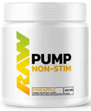 RAW Nutrition Pump Non Stim Pre-Workout 40 servings|Pre-Workout|Mass For Life|