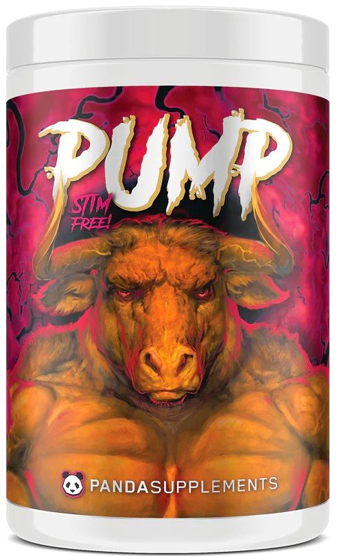 Panda Supps Pump Non Stim Pre Workout 40 Servings|Pre Workout|Mass For Life|