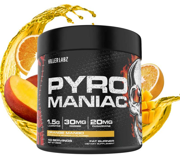 Killer Labz, Pyro Maniac, Fat Burner, Pre-Workout
