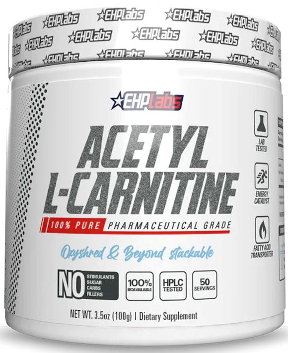 EHPLabs Acetyl-L-Carnitine|Fat Burner|Mass For Life|