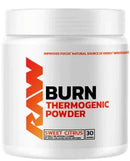 Raw Nutrition Burn Thermogenic Powder 30 Servings|Fat Burner|Mass For Life|