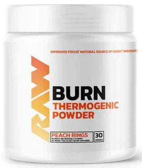 Raw Nutrition Burn Thermogenic Powder 30 Servings|Fat Burner|Mass For Life|