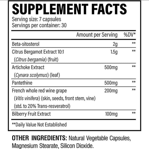 Raw Nutrition Raw Test Support Natural Testosterone 210 Capsules|Test Booster|Mass For Life|