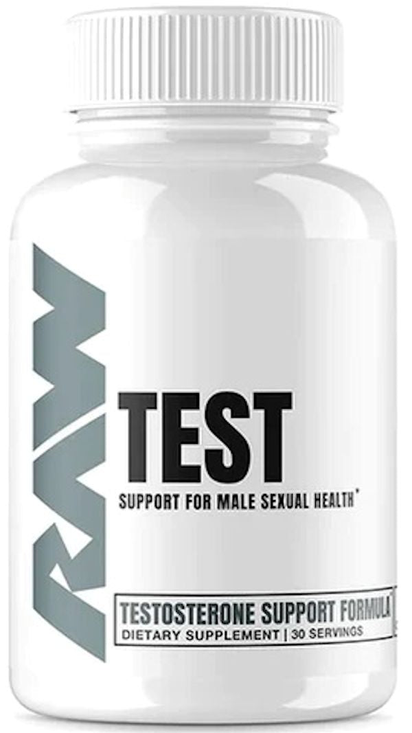 Raw Nutrition Raw Test Support Natural Testosterone 