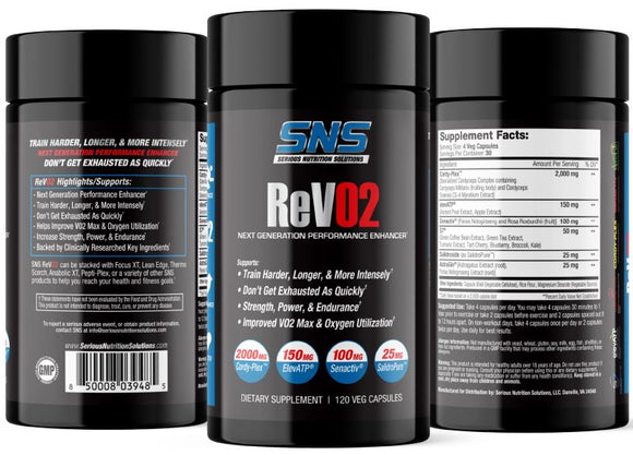 SNS Serious Nutrition Solutions ReV02|Muscle Pumps|Mass For Life|