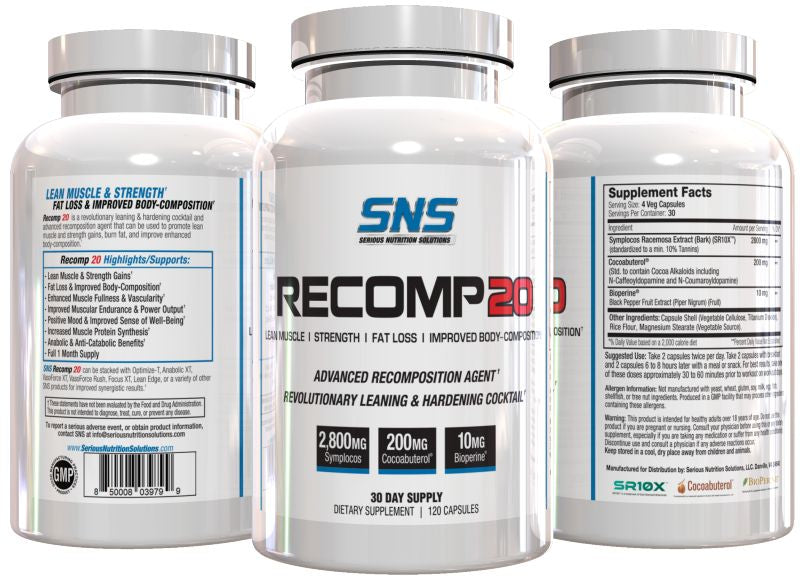 SNS Recomp20 bottles