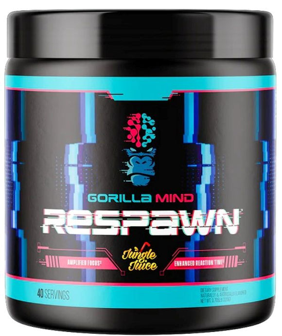 Gorilla Mind Respawn Focus Pre-Workout|Pre Workout|Mass For Life|