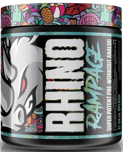 MuscleSport Rhino Rampage High Stim Pre-Workout|Pre Workout|Mass For Life|