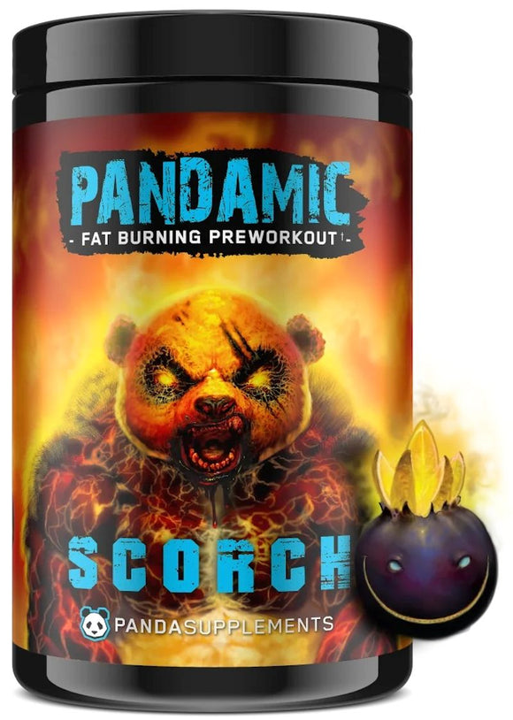 Panda Supps PANDAMIC SCORCH | Thermogenic Pre-Workout|Pre Workout|Mass For Life|