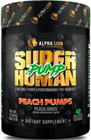 Alpha Lion SuperHuman Pump Stim-Free Pumps & Performance|Pre Workout|Mass For Life|