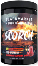 BlackMarket x Anabolic Warfare SCORCH|Pre Workout|Mass For Life|