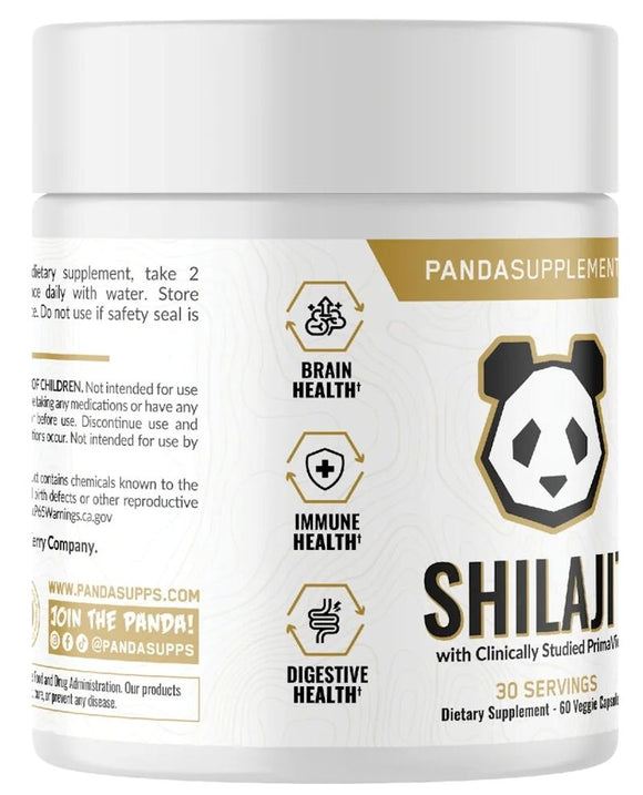 Panda Shilajit, Longevity and Wellness||Mass For Life|