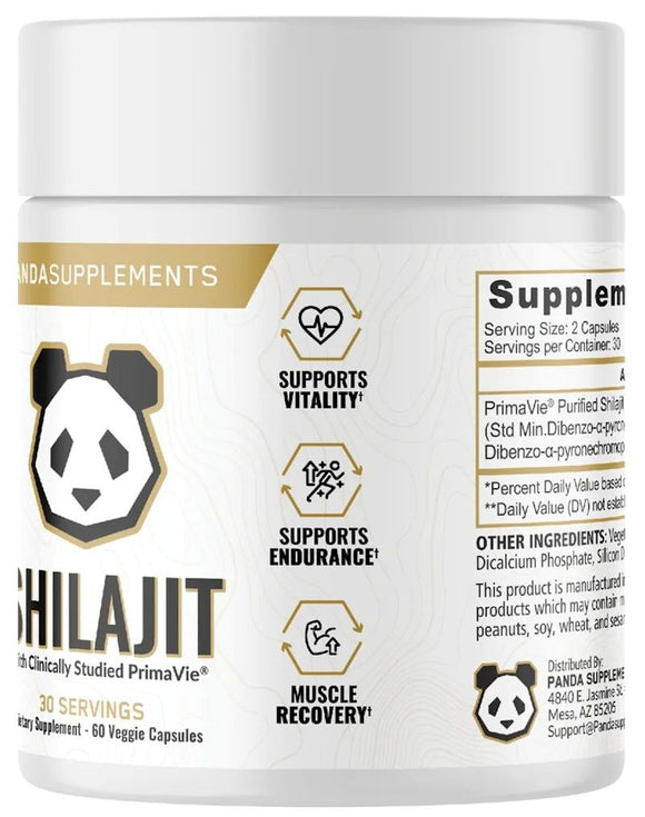 Panda Shilajit, Longevity and Wellness||Mass For Life|