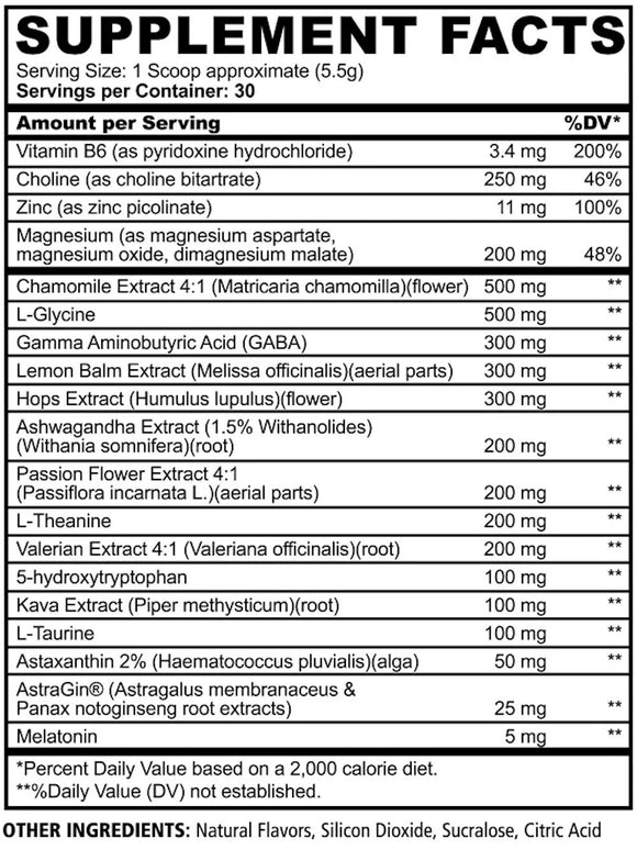 Panda Supps Sleepy 2.0|Sleep Aid|Mass For Life|