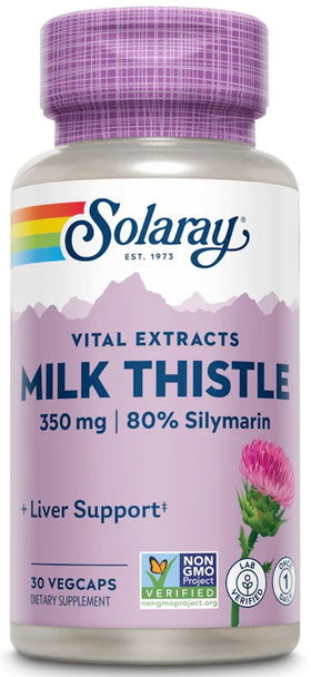 Solaray Milk Thistle|Liver Support|Mass For Life|