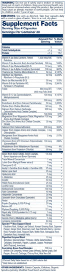 Solaray Spectro Multivitamin Man 120 Capsules|Multi Vitamin|Mass For Life|