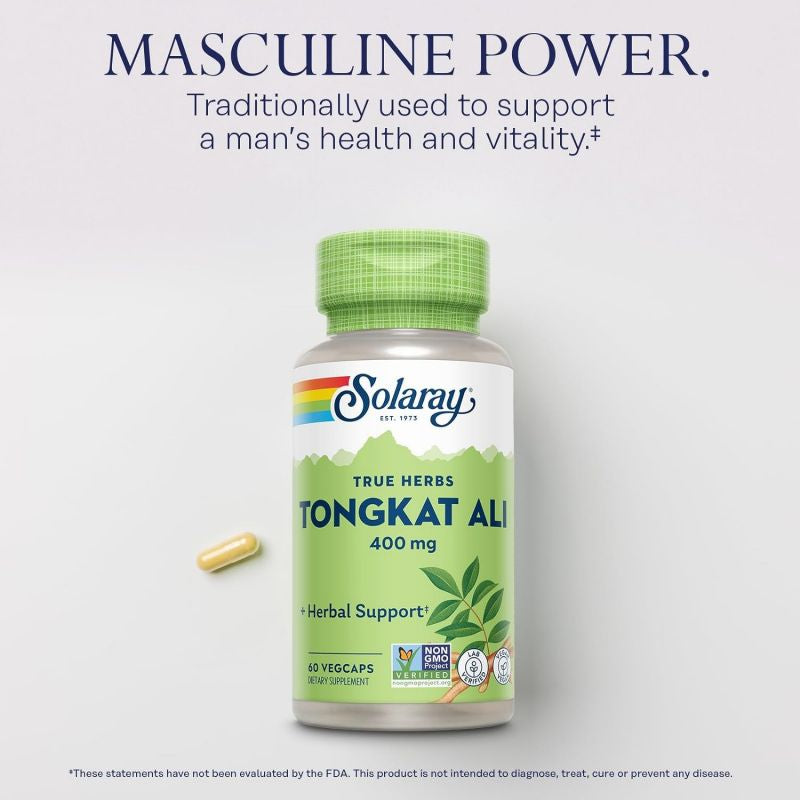 Solaray Tongkat Ali|Mass For Life|Test Booster
