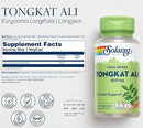 Solaray Tongkat Ali|Test Booster|Mass For Life|