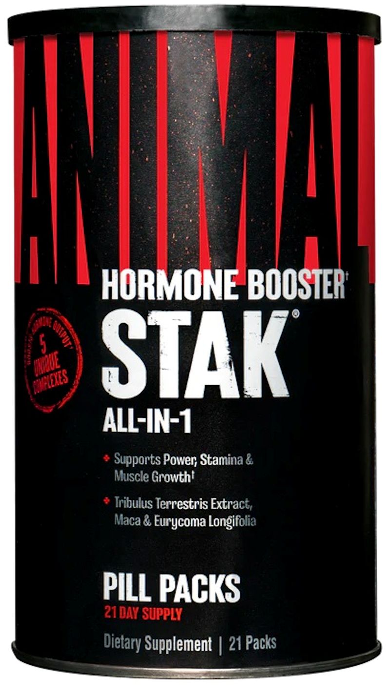 Universal Nutrition Animal Stak 21 paks|Mass For Life|Test Booster