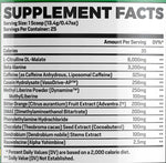 Stimmed Up Phase 1 Nutrition pre-workout fact burner fact