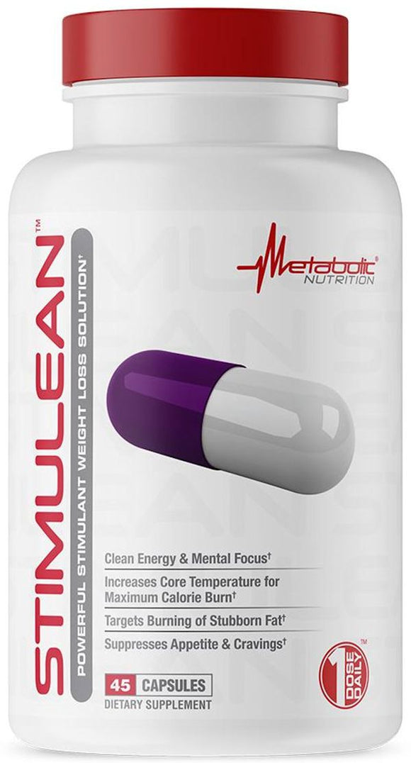 Metabolic Nutrition StimuLean 45 Ct|Appetite Control|Mass For Life|