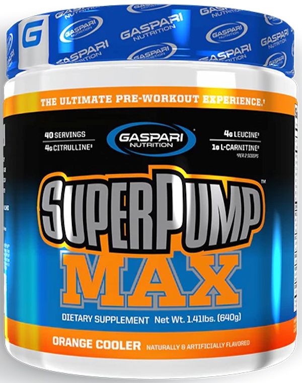 Gaspari Nutrition SuperPump MAX o