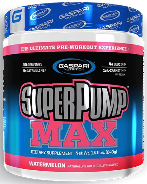Gaspari Nutrition SuperPump MAX 40 servings|Pre-Workout|Mass For Life|