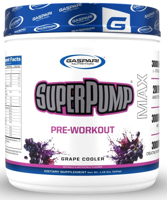 New Formula Gaspari Nutrition SuperPump Max