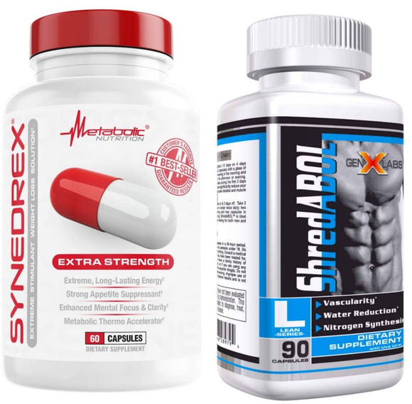 Metabolic Nutrition Synedrex with Free Shredabol|Appetite Control|Mass For Life|