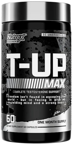 Nutrex T-UP Max Test Booster 60 Caps|Test Booster|Mass For Life|