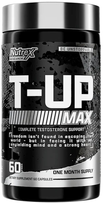 Nutrex T-UP Max Test Booster 60 Caps|Test Booster|Mass For Life|