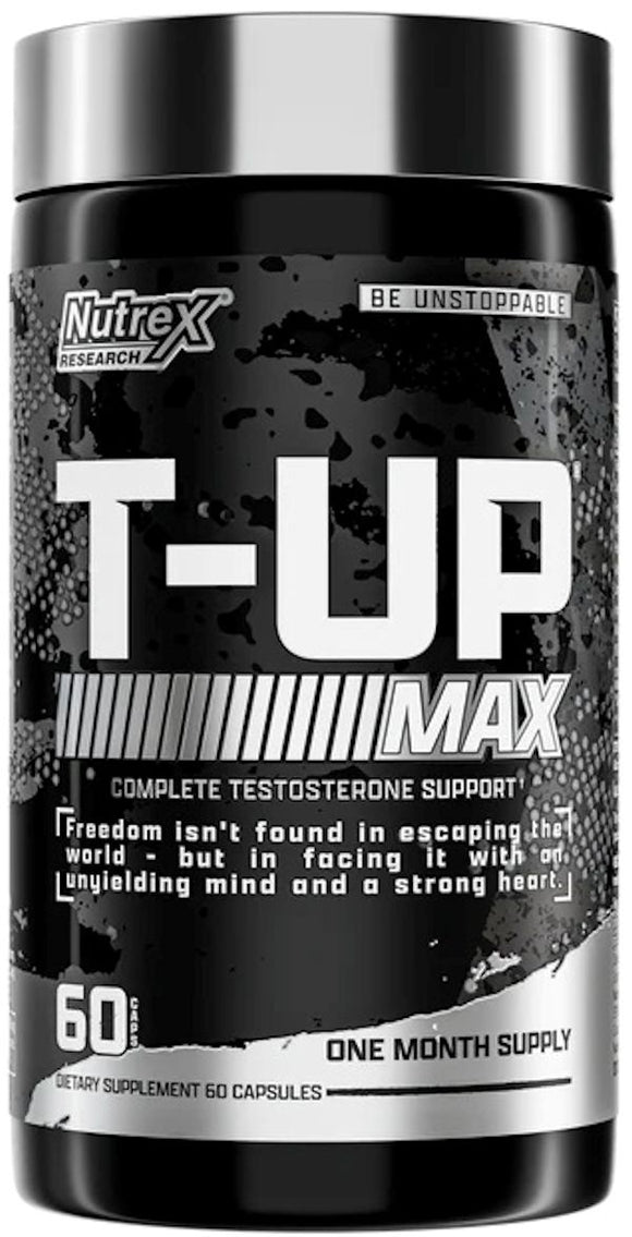 Nutrex T-UP Max Test Booster 60 Caps|Test Booster|Mass For Life|