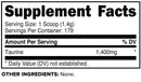 PrimaForce Taurine 250 gms 125 Servings|Amino Acids|Mass For Life|