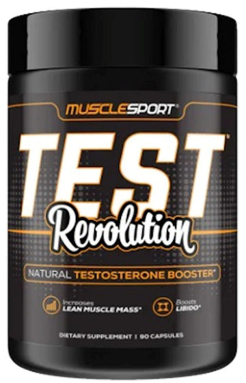 MuscleSport Test Revolution|Test Booster|Mass For Life|