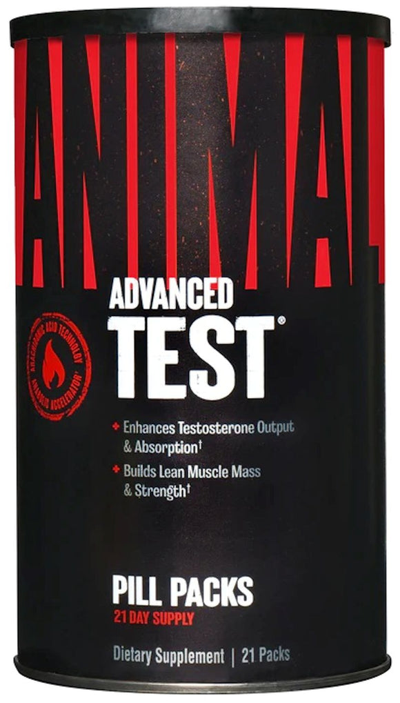 Universal Nutrition Animal Test 21 pak|Test Booster|Mass For Life|