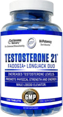 Hi-Tech Pharmaceuticals Testosterone 21 Tablets|Test Booster|Mass For Life|