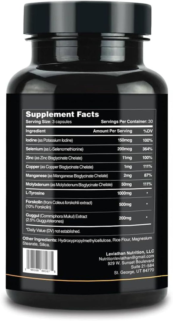 Leviathan Nutrition Thyroid Support|Health|Mass For Life|