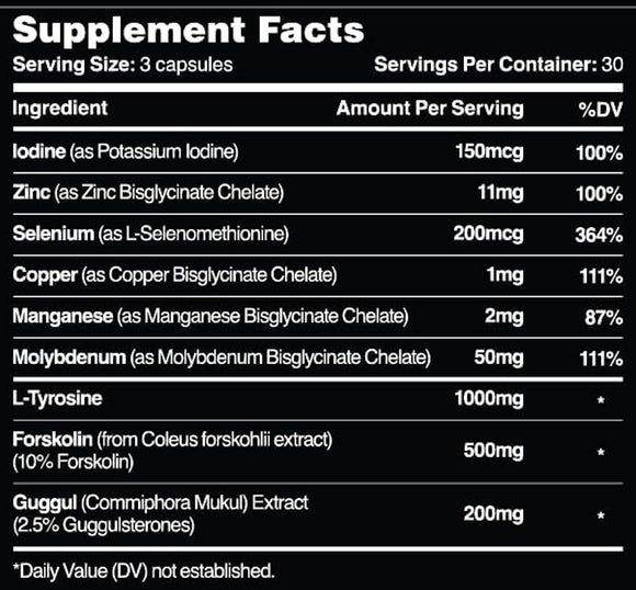 Leviathan Nutrition Thyroid Support|Health|Mass For Life|