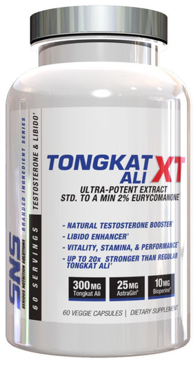 SNS Serious Nutrition Solution SNS Tongkat Ali XT|Test Booster|Mass For Life|