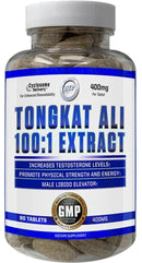 Hi-Tech Pharmaceuticals Tongkat Ali 100:1 90 Tablets|Muscle Builder|Mass For Life|