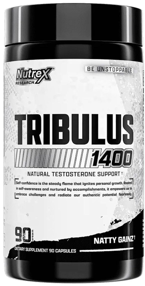 Nutrex Tribulus 1400 Natural Testosterone Support|Test Booster|Mass For Life|