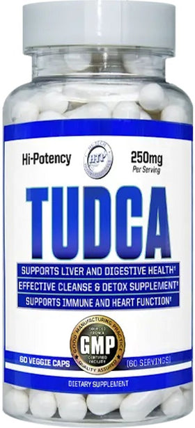 Hi-Tech Pharmaceuticals Tudca - 250 mg - 60 Veggie Caps|Liver Support|Mass For Life|