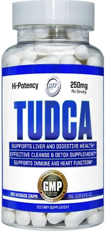 Hi-Tech Pharmaceuticals Tudca - 250 mg - 60 Veggie Caps|Liver Support|Mass For Life|