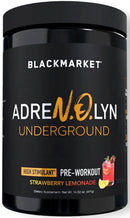 BlackMarket Labs AdreNOlyn Underground 25 servings|Muscle Pumps|Mass For Life|