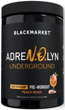 BlackMarket Labs AdreNOlyn Underground 25 servings|Muscle Pumps|Mass For Life|